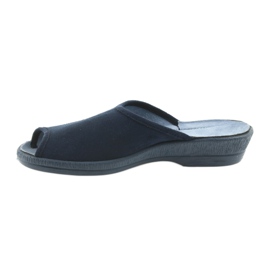 Befado Hausschuhe Damenschuhe PU 581D194 Hausschuhe marineblau 2