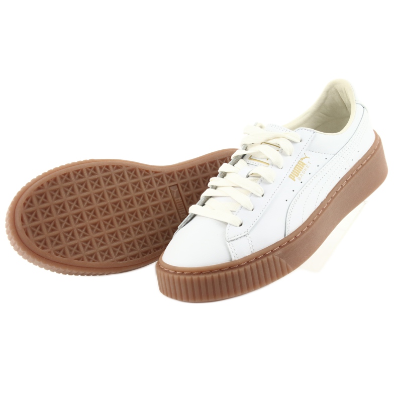 Puma Basket Platform Core W 001 Damenschuh weiß 4