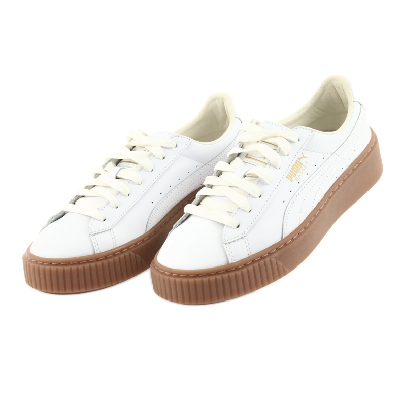 Puma Basket Platform Core W 001 Damenschuh weiß 3