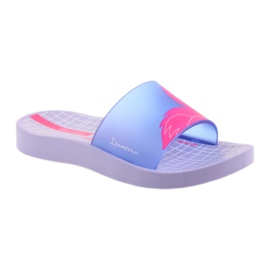 Flaming Ipanema 26325 Kinderhausschuhe violett blau rosa 1