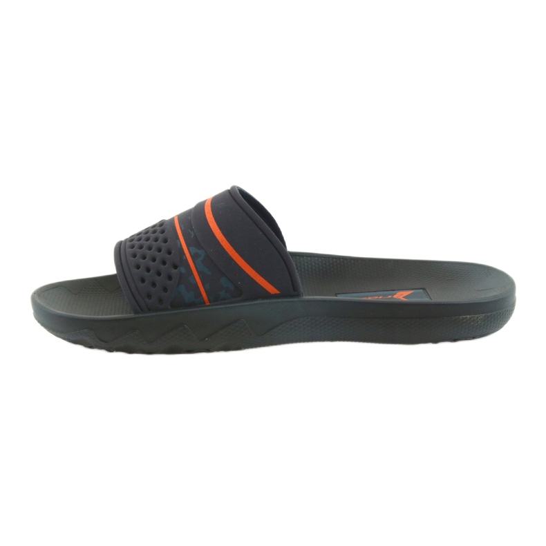 Rider 82499 marineblaue Freizeit Hausschuhe für Herren orange 2