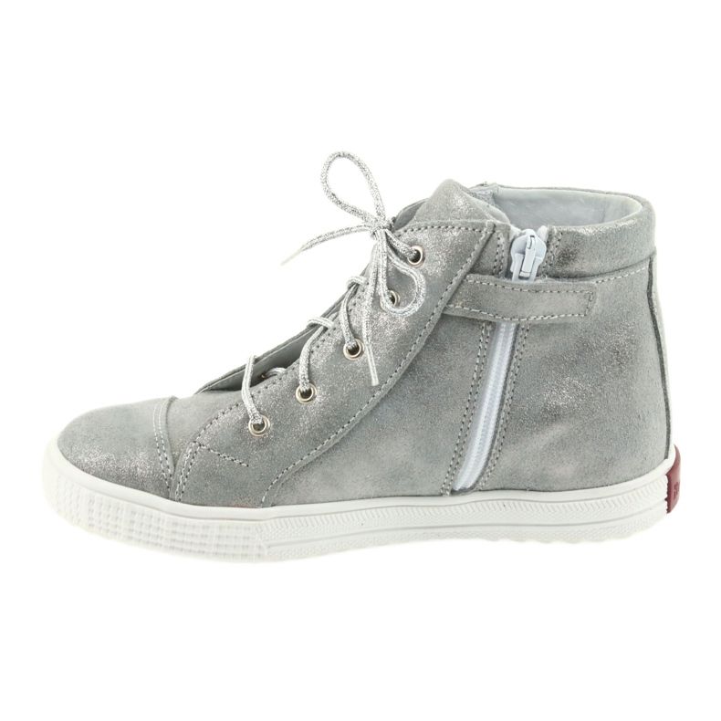 Stiefel und Schuhe für Mädchen silber Ren But 4279 2