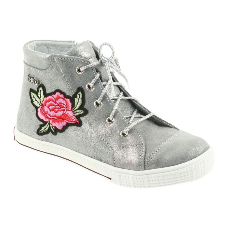 Stiefel und Schuhe für Mädchen silber Ren But 4279 1