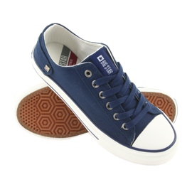Big Star 274335 Sneakers mit Schnürung navy blau 3