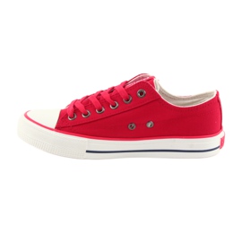 Rote Big Star 274339 Sneakers mit Schnürung 2