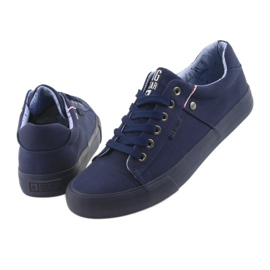 Big Star Herren-Sneaker, gebunden marineblau 174094 navy blau 5