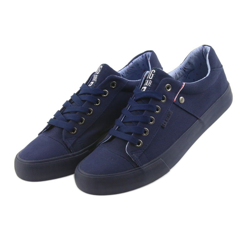 Big Star Herren-Sneaker, gebunden marineblau 174094 navy blau 4