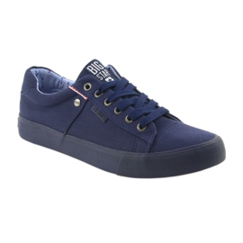 Big Star Herren-Sneaker, gebunden marineblau 174094 navy blau 1