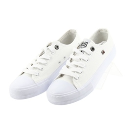 Big Star Sneakers gebunden weiß 274010 4
