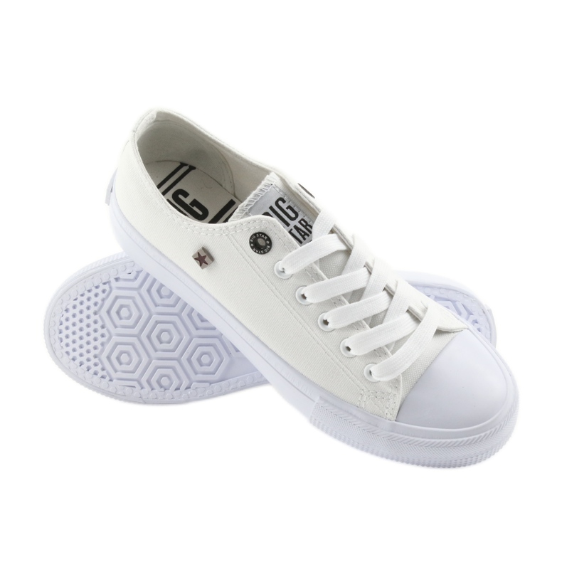 Big Star Sneakers gebunden weiß 274010 3