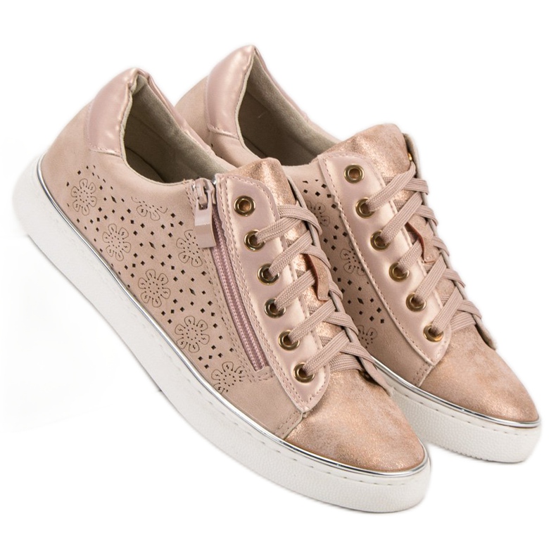 Kylie Lässige Turnschuhe braun 1