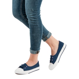 J. Star Marineblaue Turnschuhe 1