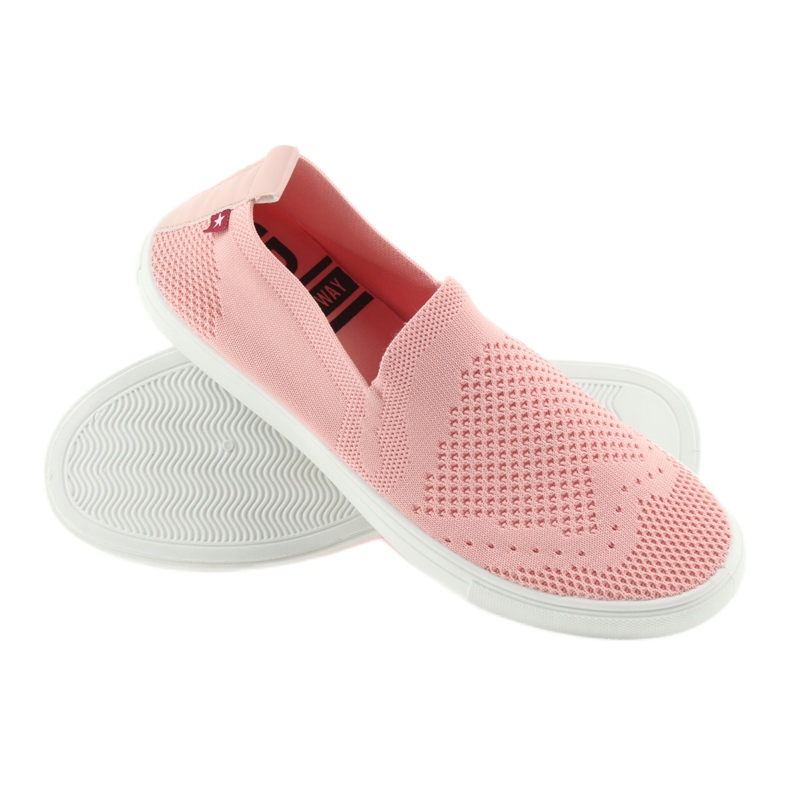 Big Star Openwork Sneakers Sneakers 274786 Lachs rosa 3