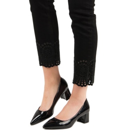 Diamantique Elegante schwarze Pumps 1