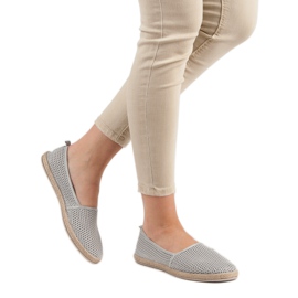 Sweet Shoes Graue leichte Espadrilles 2