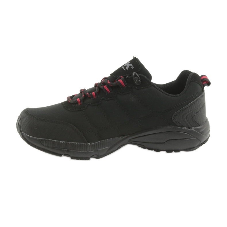 DK 18378 Softshell-Sneaker schwarz rot 2