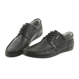 Schwarze Badura Herren Loafer gebunden 3175 3