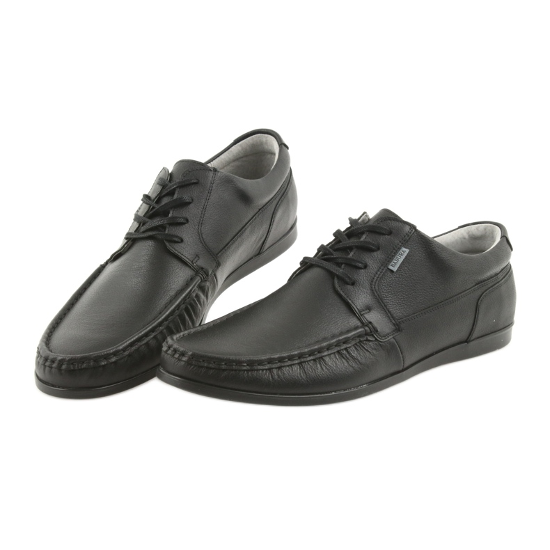 Schwarze Badura Herren Loafer gebunden 3175 3