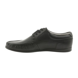 Schwarze Badura Herren Loafer gebunden 3175 2