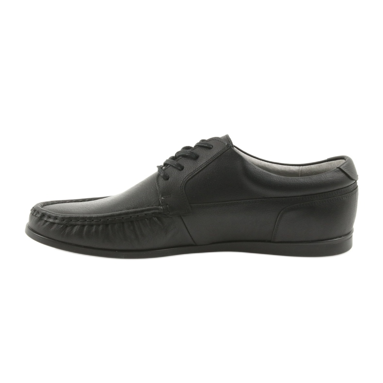 Schwarze Badura Herren Loafer gebunden 3175 2