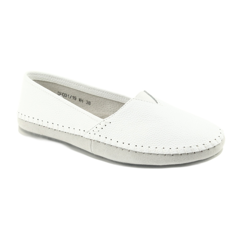 Damen Slipper Filippo 031 weiß grau 1