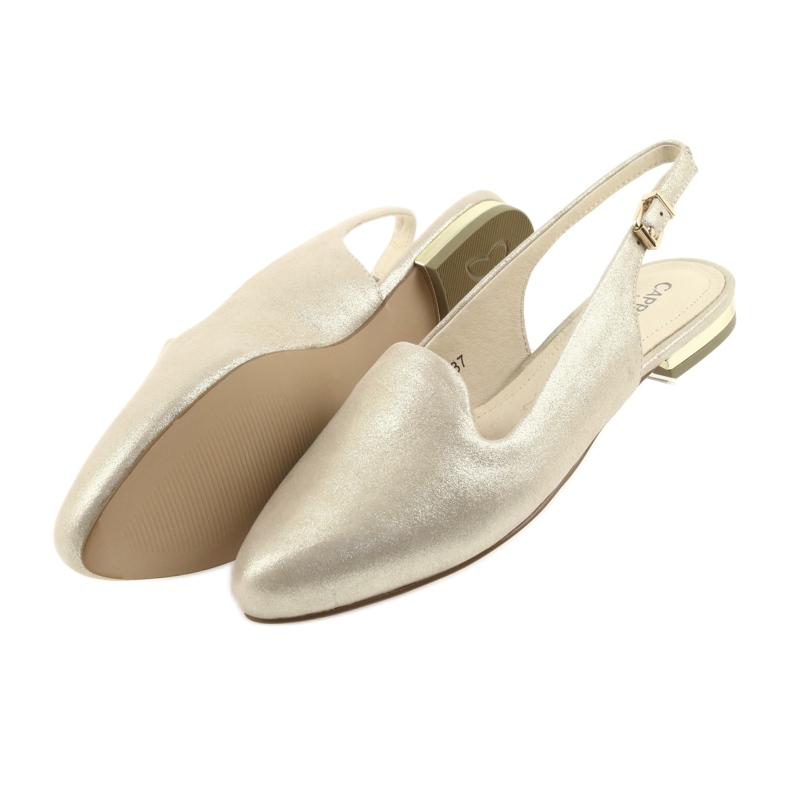 Caprice lordsy goldene Damenschuhe 29400 4