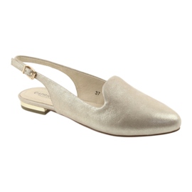 Caprice lordsy goldene Damenschuhe 29400 1