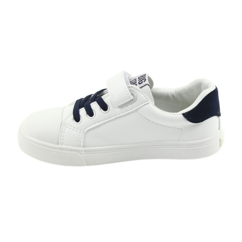 Sneakers Big Star mit Klettverschluss 374107 weiß marineblau 2