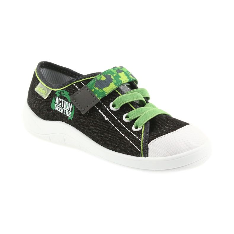 Befado Kinderschuhe 251X102 grau grün 1