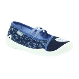 Befado Kinderschuhe 116X241 blau grau navy blau 1