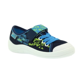 Befado Kinderschuhe 251X099 blau grün marineblau 2