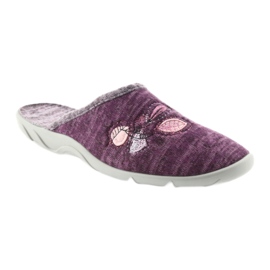 Befado farbige Damenschuhe pu 235D152 lila 1