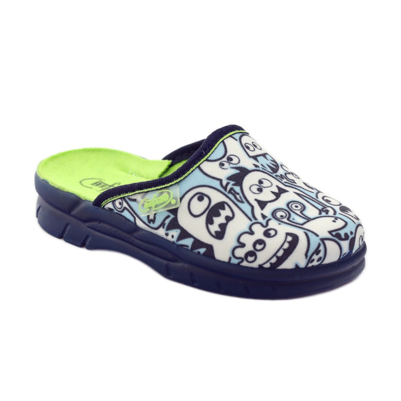 Befado Kinderschuhe Malvorlage 708X004 blau 2