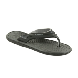 Atletico schwarze Herren Flip-Flops grau 1
