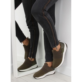 Grüne Damen Sportschuhe NB151P Army Green 2