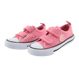 American Club LH50 Sneakers in Pink weiß rosa 4