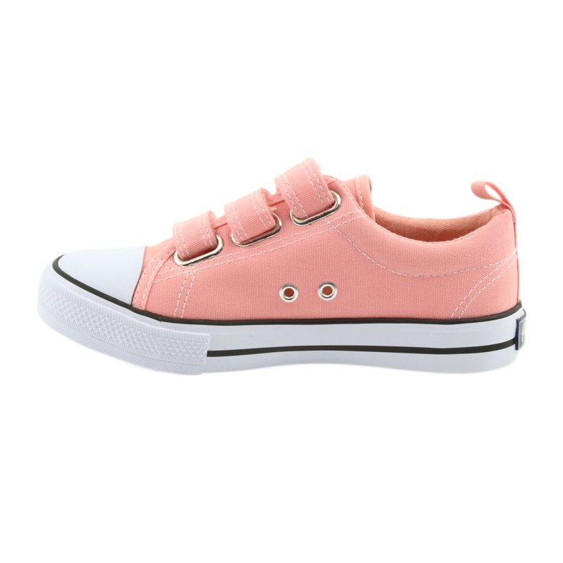 American Club Amerikanische rosa Turnschuhe LH49 weiß 2