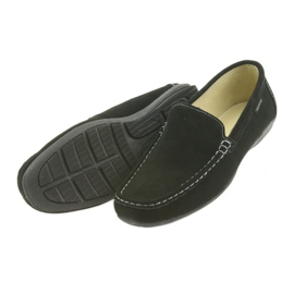 Loafer Herren Lederschuhe American Club 01/2019 schwarz 4