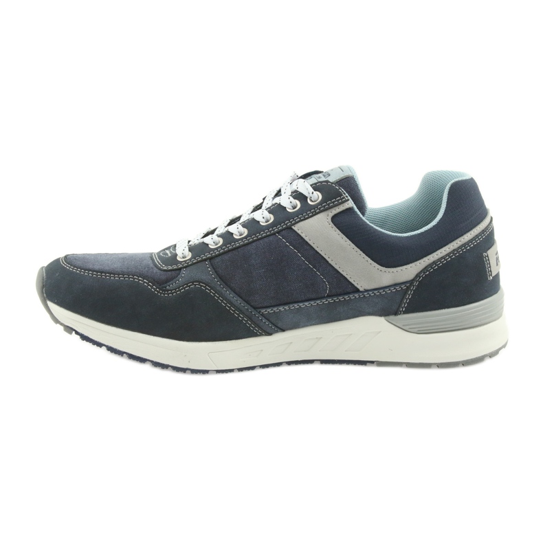 American Club ADI American RH17 Herren-Denim-Sportschuhe grau navy blau 2