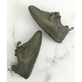 Grüne 520-7 Grüne Sportschuhe 1