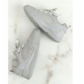 Grau 520-7 Graue Sportschuhe 1