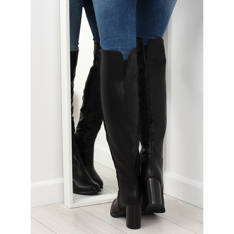 Schwarze High Heels 9206 Black II-GAT 1