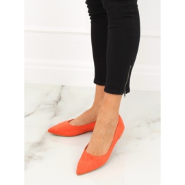 Orange Ballerinas für Damen 3157 Orange 2