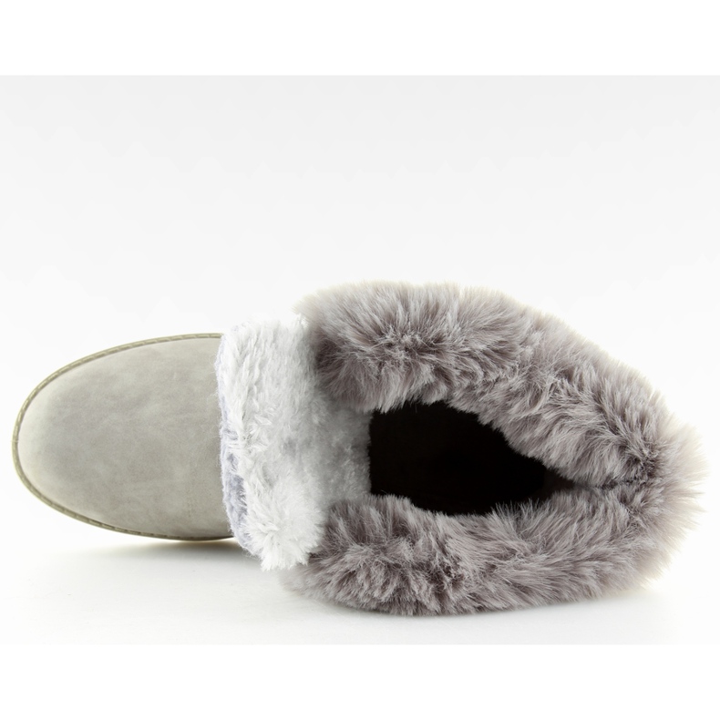 Isolierte graue Holzstiefel BL137P Grey II-GAT 2