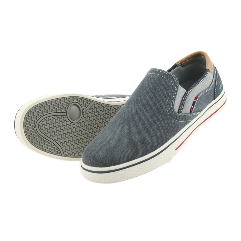 American Club Sneakers, Sneakers, Herren Slipper RH13 marineblau 4