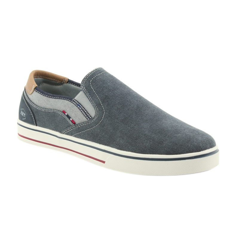American Club Sneakers, Sneakers, Herren Slipper RH13 marineblau 1