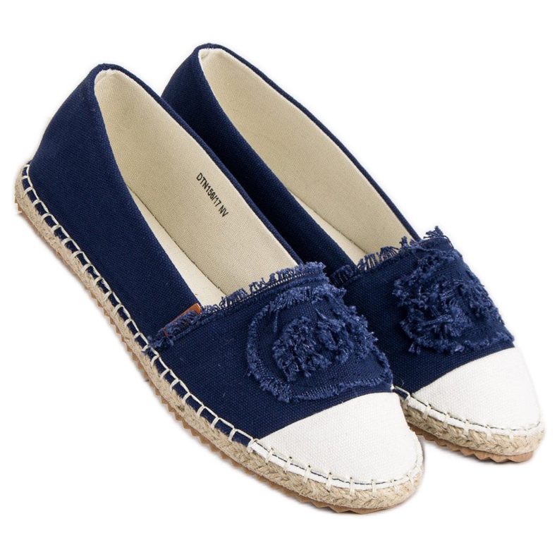 McKey Modische Espadrilles blau marineblau 1