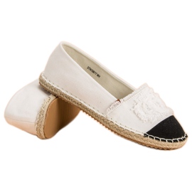 McKey Modische Espadrilles weiß 1