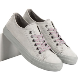 McKey Bequeme graue Sneakers 1
