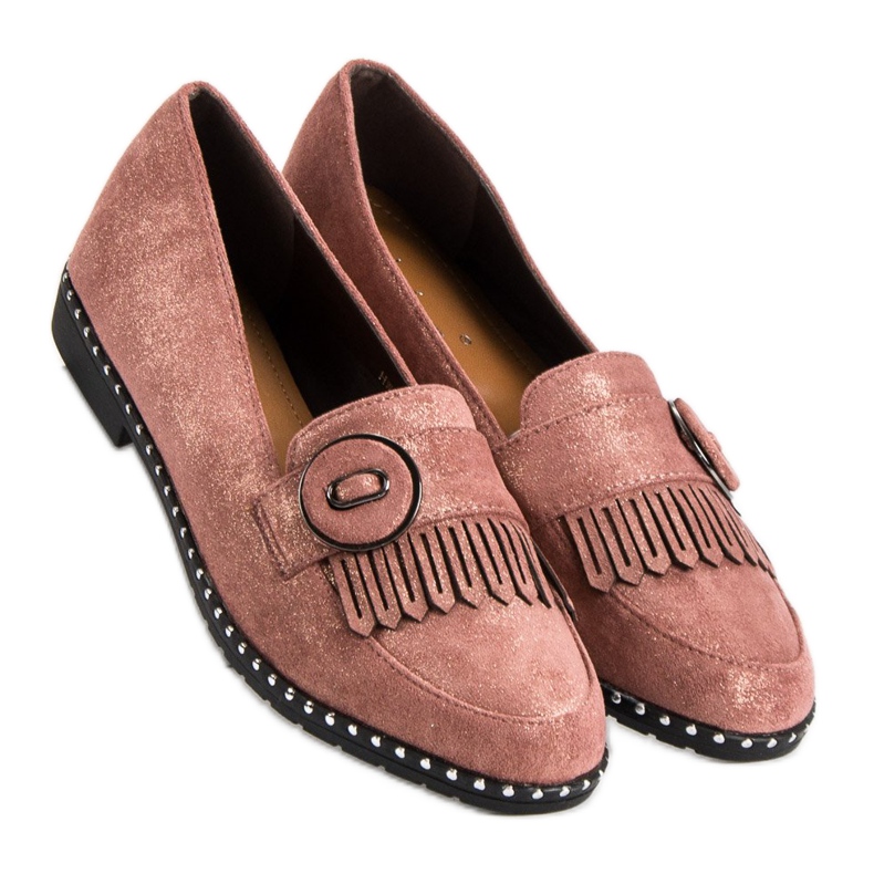 Sergio Todzi Glitzer-Loafer rosa 2
